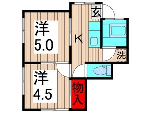 住良荘の物件間取画像